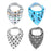 4pcs Dog Bandana Cats Dogs Scarf Bib Cotton Pet Grooming Accessories Bandage Collar for Small Medium Pet Chihuahua
