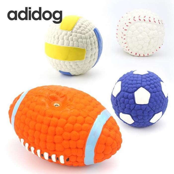 Sport Balls Dog Squeaky Chew Toys