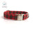 Dog Collar with Bow Tie Christmas Red Plaid